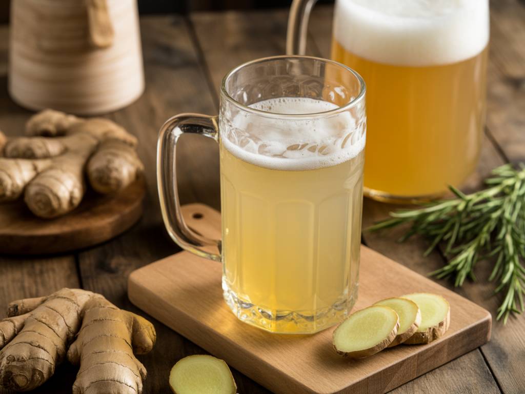 Ginger beer : fabriquer sa propre bière de gingembre