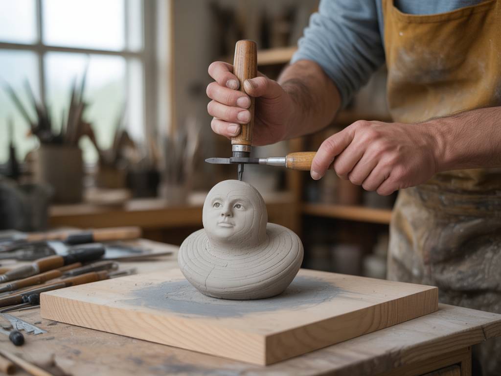 Initiation à la sculpture sur argile : outils et techniques de base