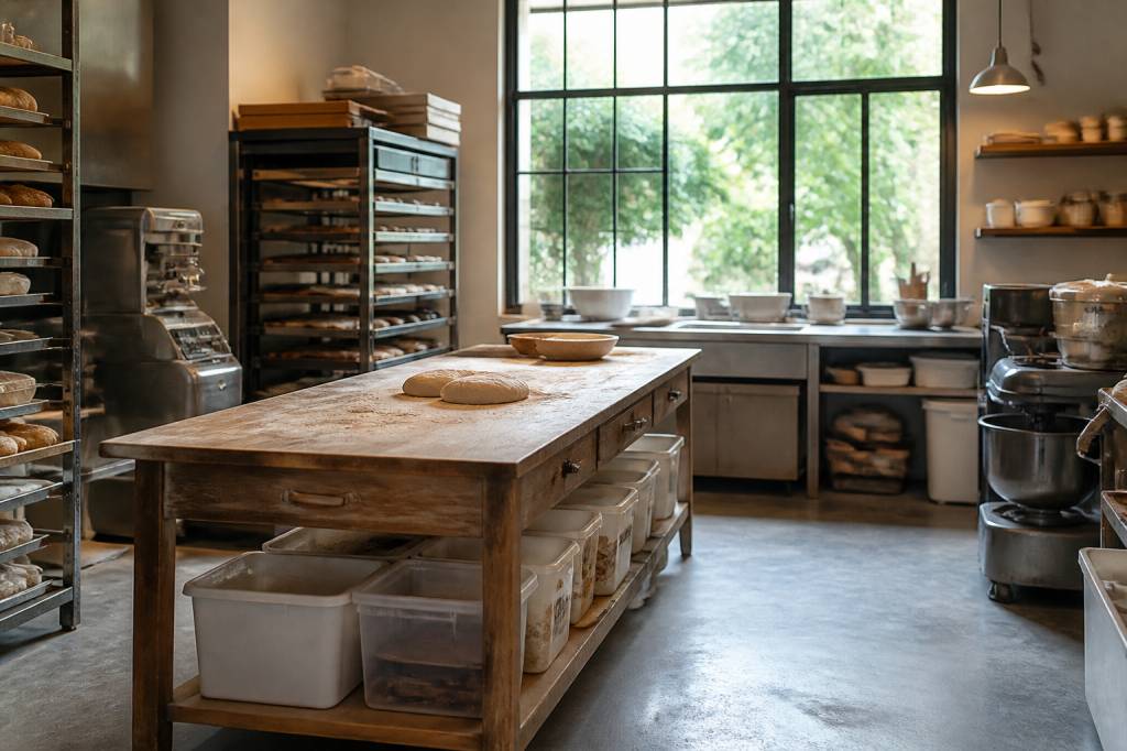 Atelier boulangerie : idées, outils et aménagement pour un espace pratique