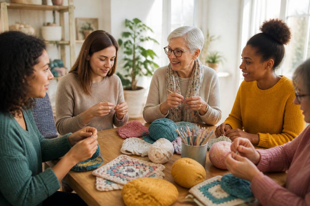 Ateliers crochet : idées, techniques et matériaux pour débuter